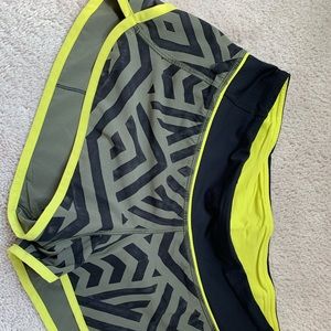 Lululemon speed shorts